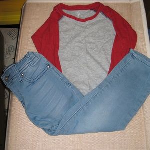 AG toddler boy denim set